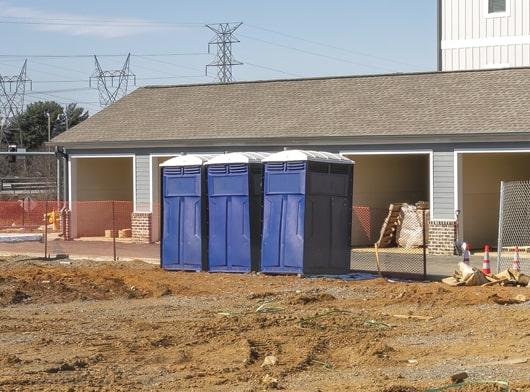 our construction portable toilets are designed to be eco-friendly and have minimal impact on the environment